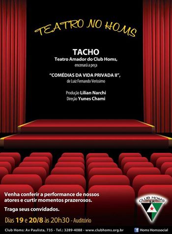 Projeto TACHO comemora 60 anos em evento no Club Homs