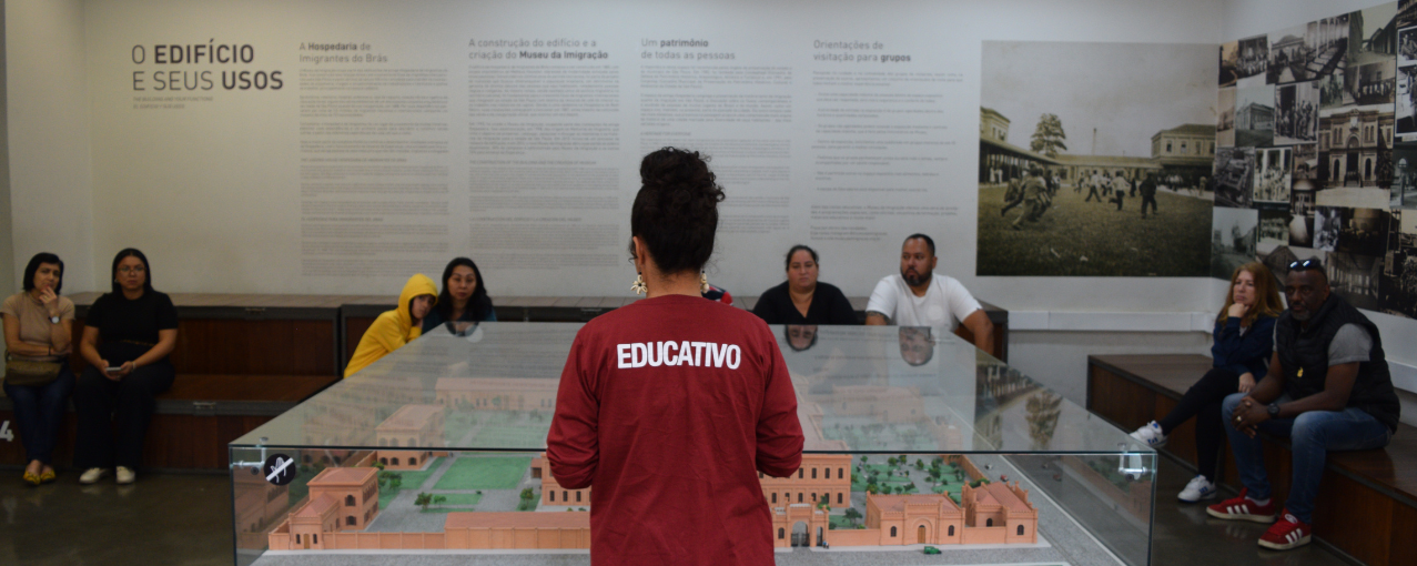Museu da Imigração promove visitas educativas sobre imigrantes no Brasil nos séculos XIX e XX