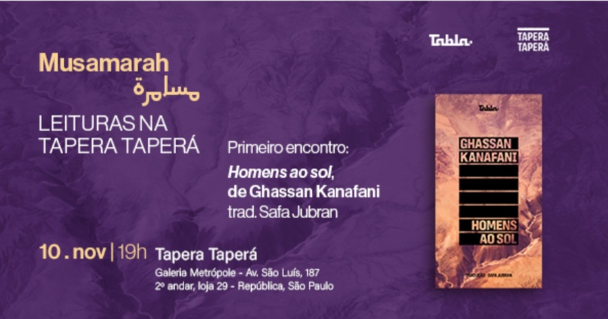 Editora Tabla lança clube de leitura em parceria com a Livraria Tapera Taperá